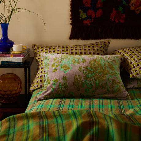 Hazel Velvet Pillowcase - Mink Grey Standard