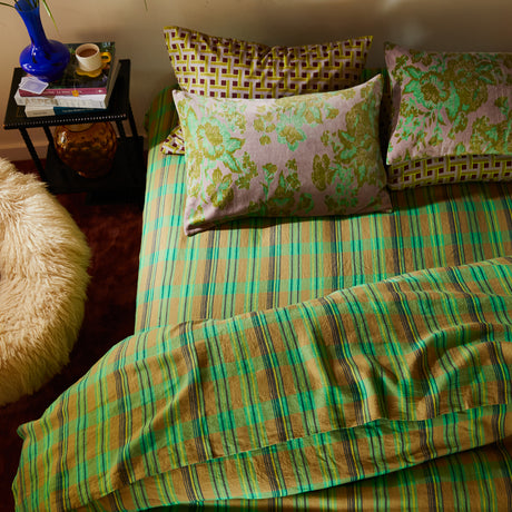 Hazel Velvet Pillowcase - Mink Grey Standard