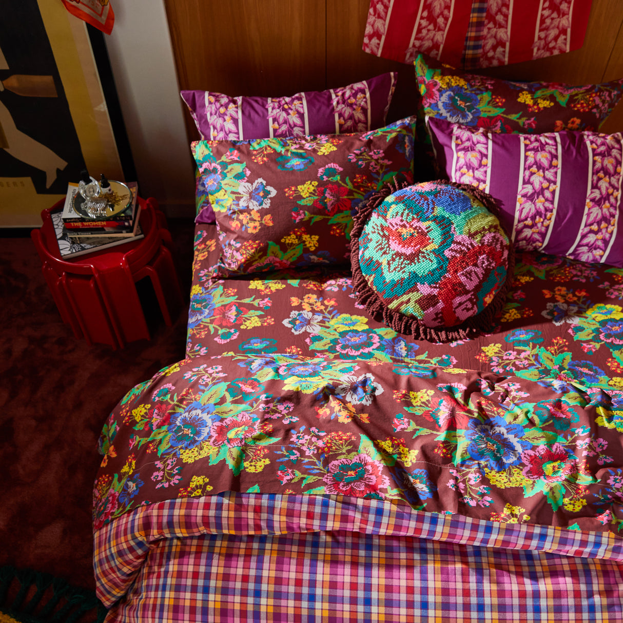 Agata Cotton Pillowcase Set - Mulberry Standard