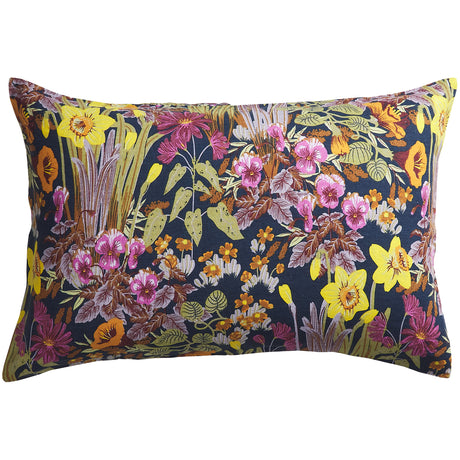 Babette Linen Pillowcase Set - Ink Standard