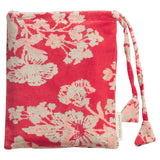 Hazel Velvet Pillowcase - Vermillion Standard