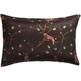 Andrea Linen-Silk Pillowcase - Rosewood Standard
