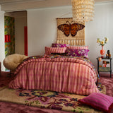 Heidi Linen Pillowcase Set - Mulberry Standard