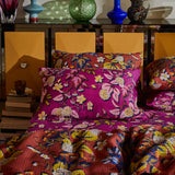 Heidi Linen Pillowcase Set - Mulberry Standard