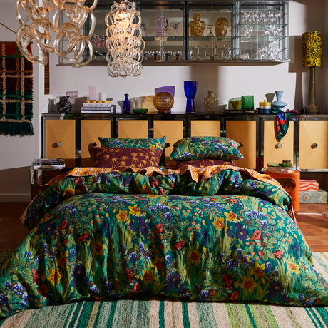 Aneta Linen Pillowcase Set - Rosewood Standard