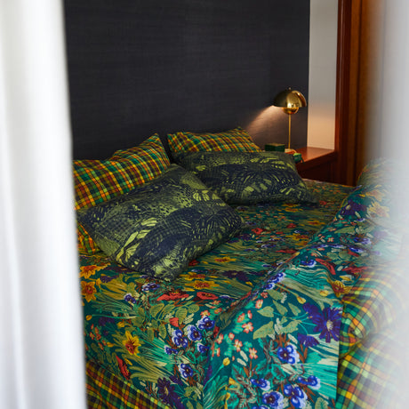 Emilia Linen Pillowcase Set - Ink Standard