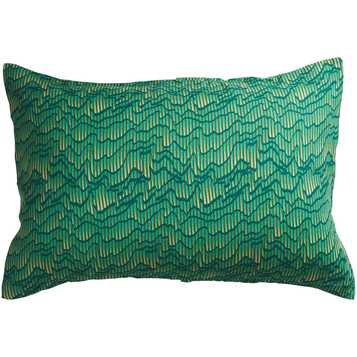 Hanna Linen Pillowcase Set - Kelly Green Standard
