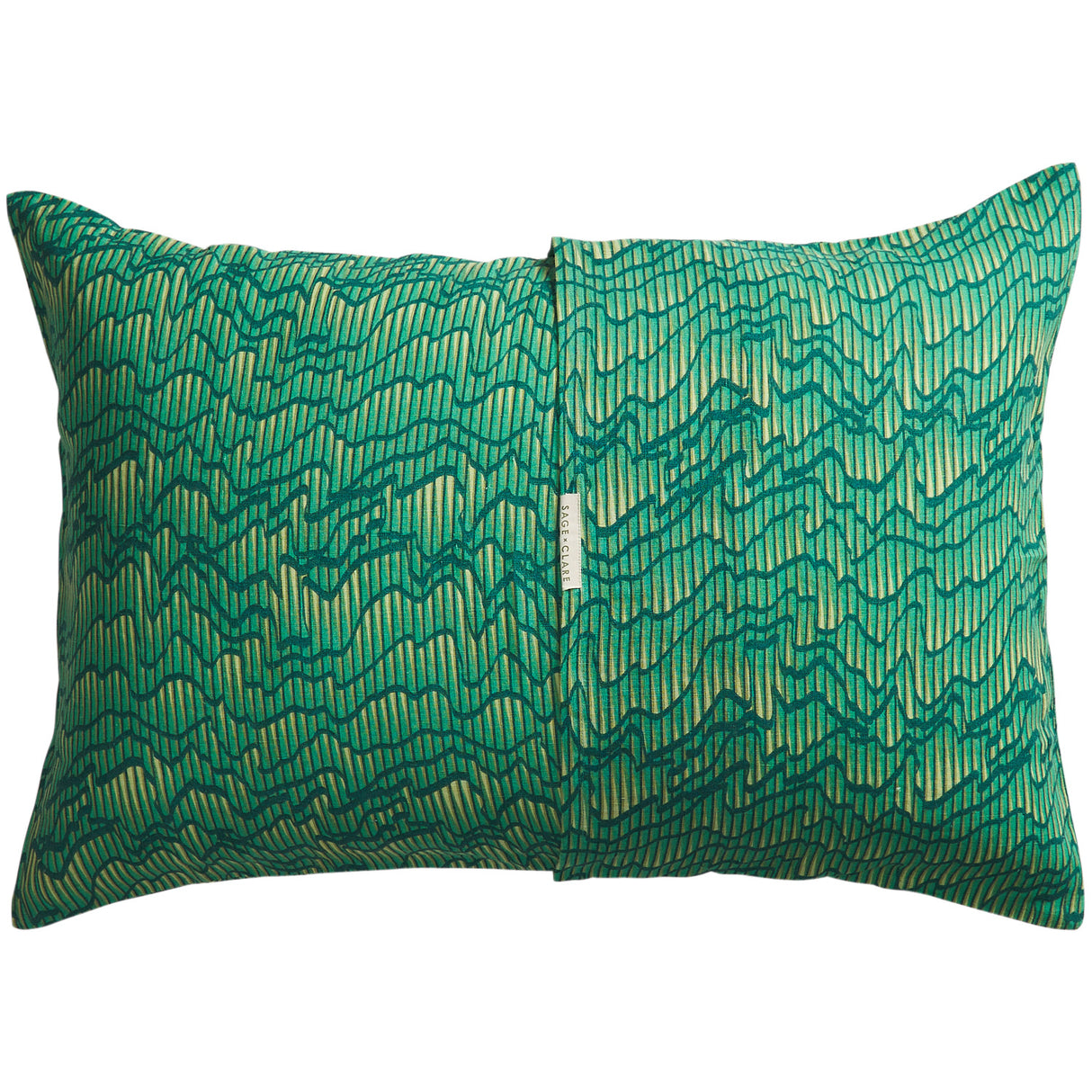 Hanna Linen Pillowcase Set - Kelly Green Standard