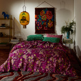 Hanna Linen Pillowcase Set - Kelly Green Standard