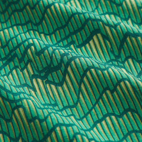 Hanna Linen Pillowcase Set - Kelly Green Standard