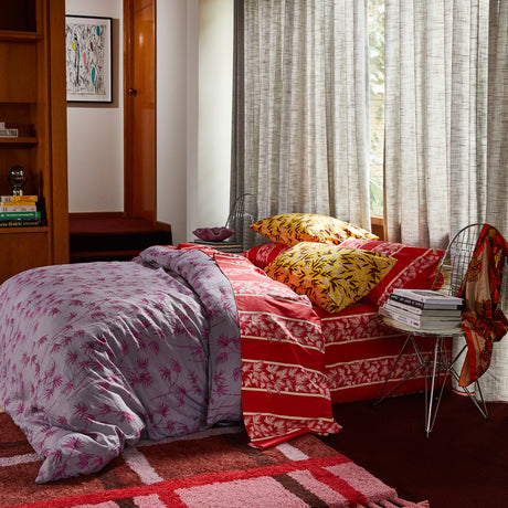 Lina Cotton Pillowcase Set - Medallion Standard