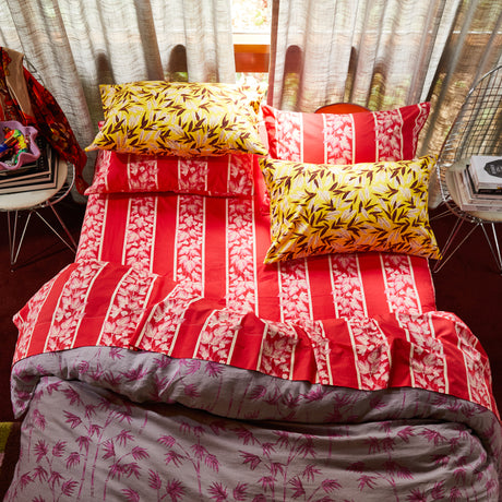 Lina Cotton Pillowcase Set - Medallion Standard