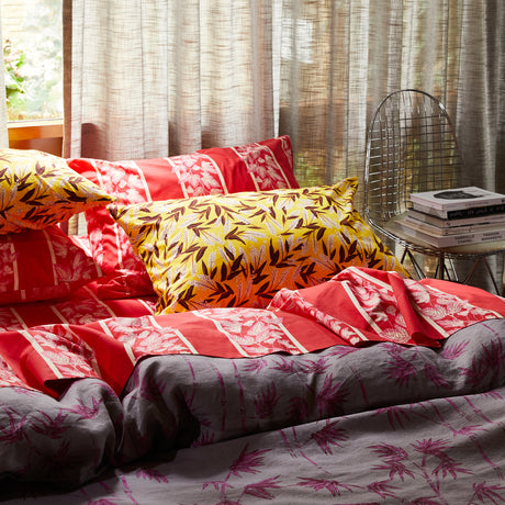 Lina Cotton Pillowcase Set - Medallion Standard