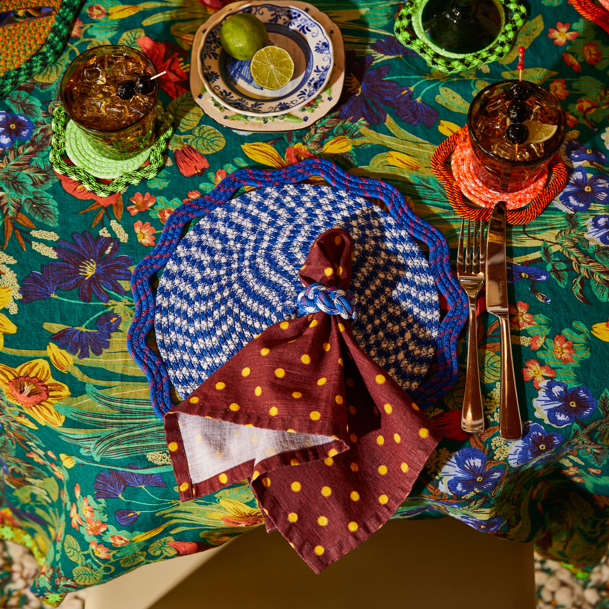 Marzena Placemat - Ultramarine