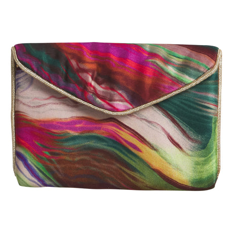 Zoi Silk Pouch - Verdant
