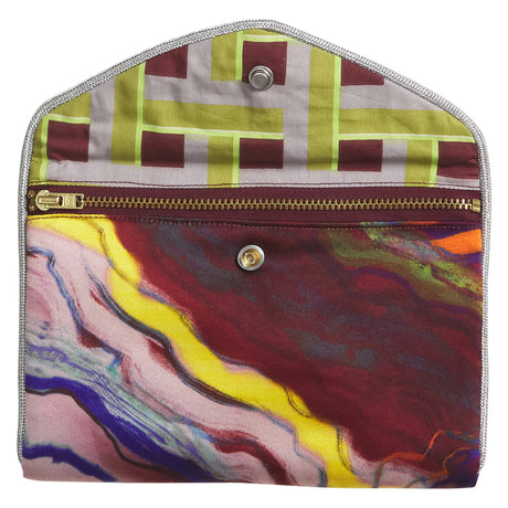 Zoi Silk Pouch - Ultramarine