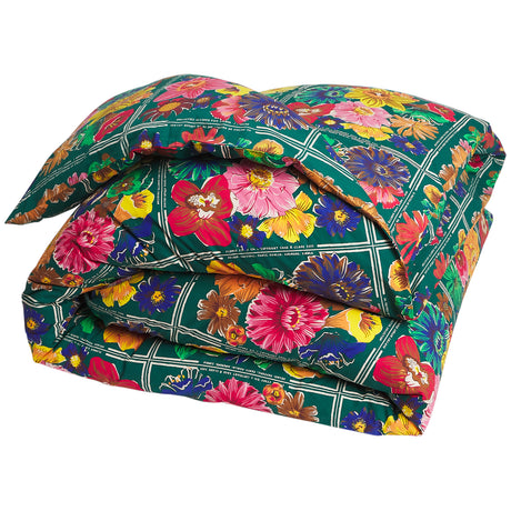 Ines Cotton Quilt Cover - Verdant Queen