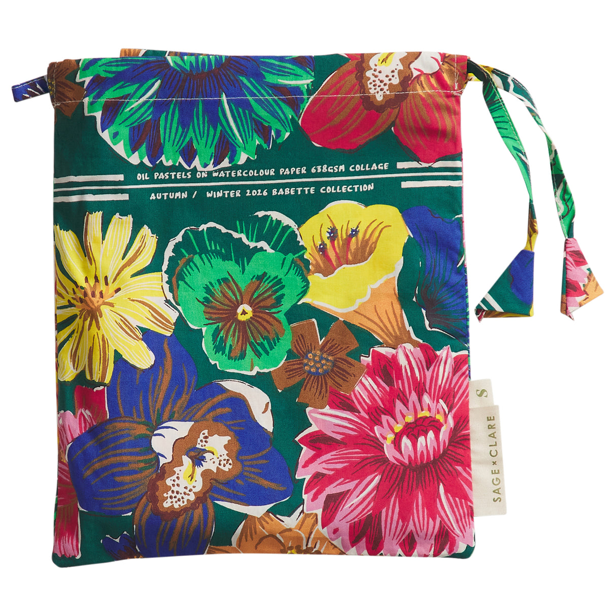 Ines Cotton Quilt Cover - Verdant Queen