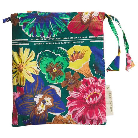 Ines Cotton Quilt Cover - Verdant Queen