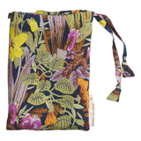 Babette Linen Quilt Cover - Ink Queen