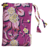 Heidi Linen Quilt Cover - Mulberry Queen