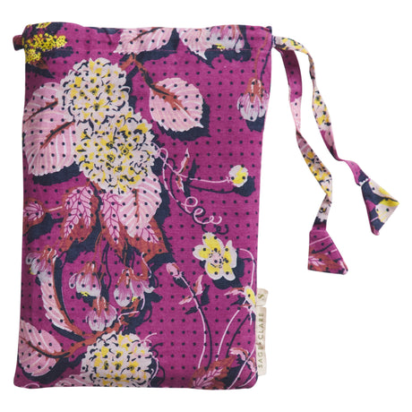 Heidi Linen Quilt Cover - Mulberry Queen