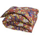 Heidi Linen Quilt Cover - Burnt Sienna Queen