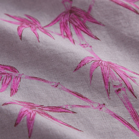 Aneta Linen Quilt Cover - Mink Grey Queen