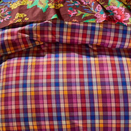 Stela Cotton Quilt Cover - Pansy Single