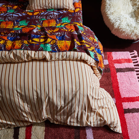 Leon Cotton Quilt Cover - Chiffon Single