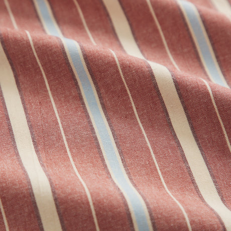 Leon Cotton Quilt Cover - Burnt Sienna Single