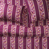 Agata Cotton Quilt Cover - Mulberry Single