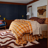Nicolette Linen Quilt Cover - Marigold Single