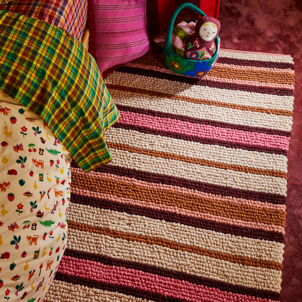 Capi Knot Rug - Poudre