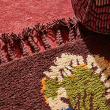 Zita Tufted Rug - Rosewood 150 x 210 cm