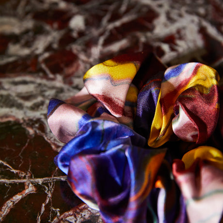 Zoi Silk Scrunchie Set