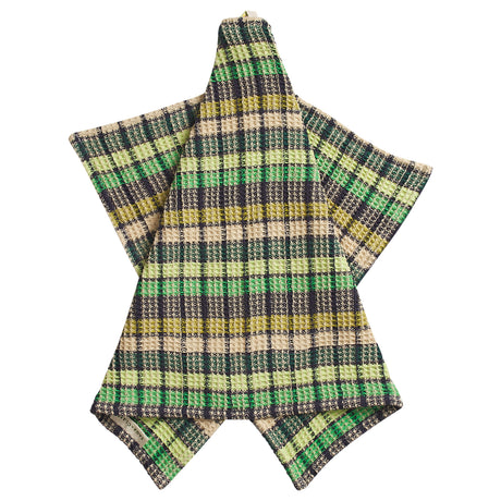 Stela Check Tea Towel - Verdant