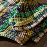 Stela Check Tea Towel - Verdant