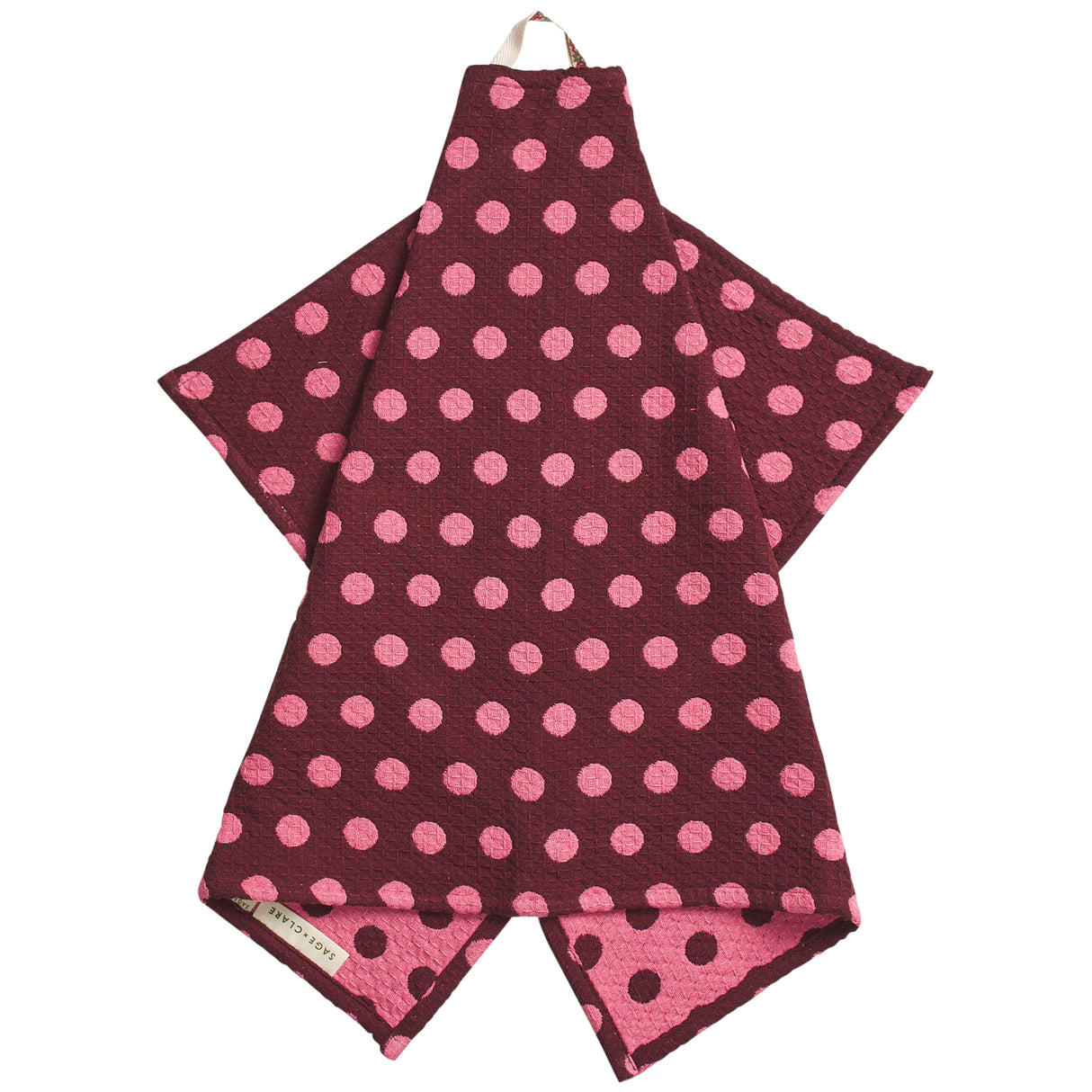 Paige Tea Towel - Rosewood