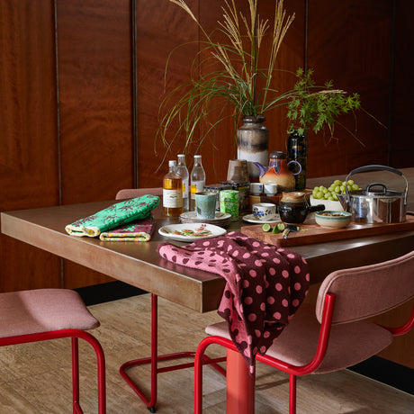 Paige Tea Towel - Rosewood