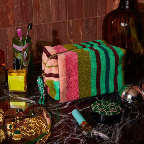 Nicolette Terry Pouch - Juniper Large