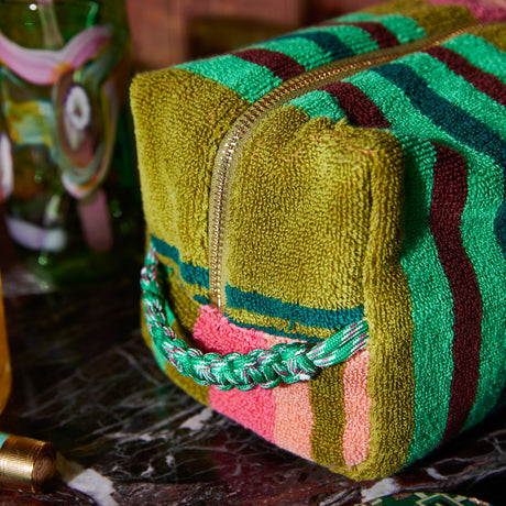 Nicolette Terry Pouch - Juniper Large