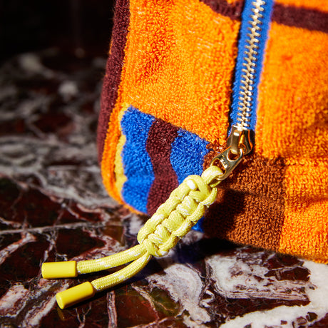 Nicolette Terry Pouch - Russet Small