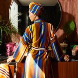 Nicolette Towelling Robe - Russet XS/S