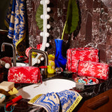 Marta Vanity Bag - Vermillion