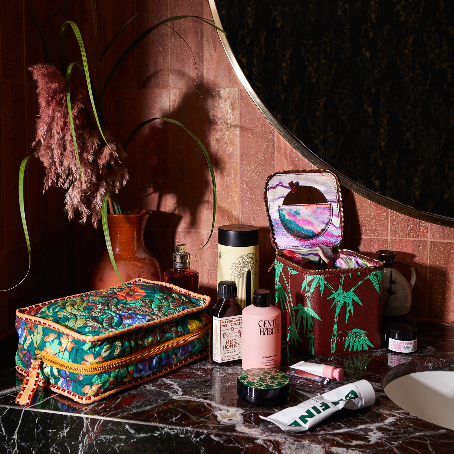 Babette Vanity Bag – Sage and Clare