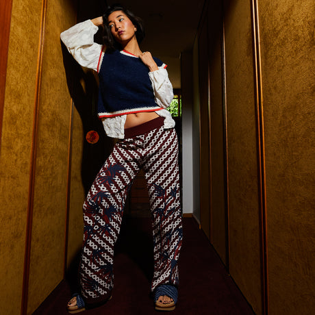 Eleni Knit Vest - Ink XS