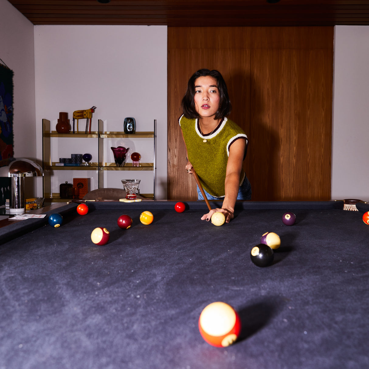 Eleni Knit Vest - Juniper XS