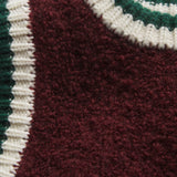 Eleni Kids Knit Vest - Rosewood