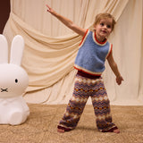 Eleni Kids Knit Vest - Cornflower 3